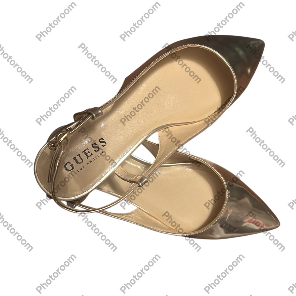 Guess gold Pointed Toe Flats